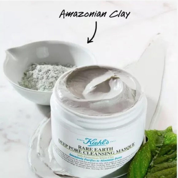 NEW Full Size Kiehl's Since 1851 Rare Earth Deep Pore Cleansing Mask 4.2 oz - Picture 6 of 11